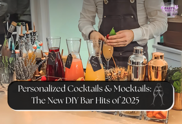 Personalized Cocktails & Mocktails: The New DIY Bar Hits of 2025