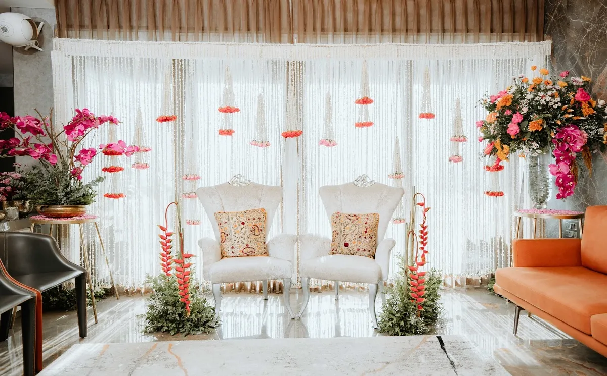 Engagement ceremony styling by Vows Vachan India