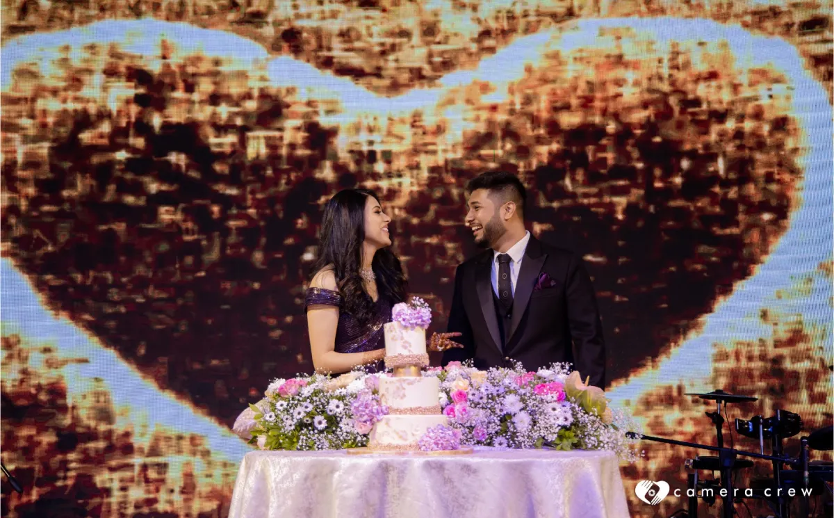 Engagement ceremony decor by Vows Vachan India