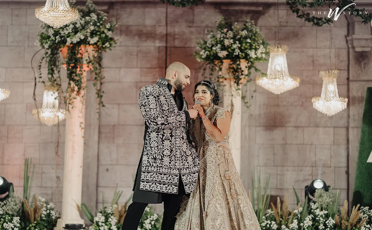 Wedding reception decor India by Vows Vachan planners